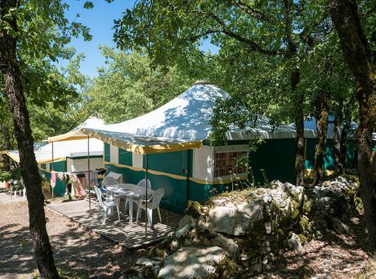 Camping Les Reflets Du Quercy 호텔 Crayssac 외부 사진